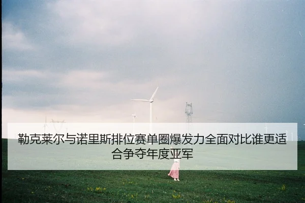 勒克莱尔与诺里斯排位赛单圈爆发力全面对比谁更适合争夺年度亚军